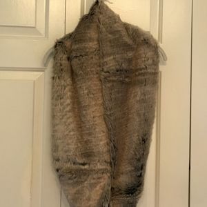 Loft faux fur Infinity scarf